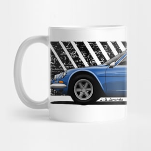 The beautiful french sports car rally winner Mug